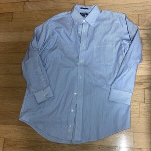 Brooks Brothers Men's Blue Striped Shirt